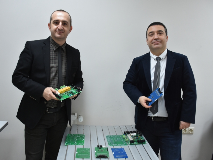 Research team with BMS hardware